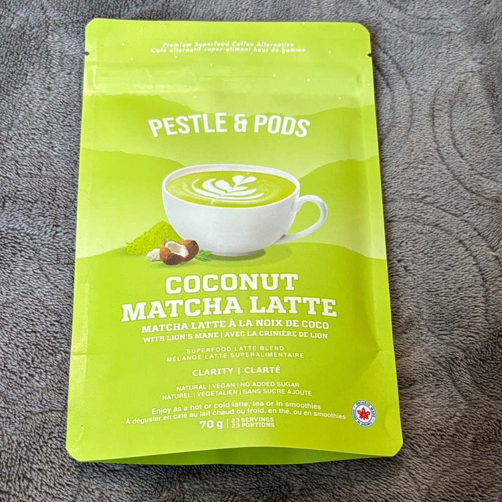 Coconut Matcha Latte Clarity Vegan Superfood 70g